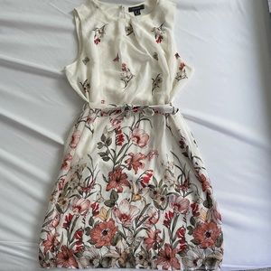 Primark, 12, Off white, floral, dress